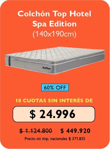 Colchón Top Hotel Spa Edition