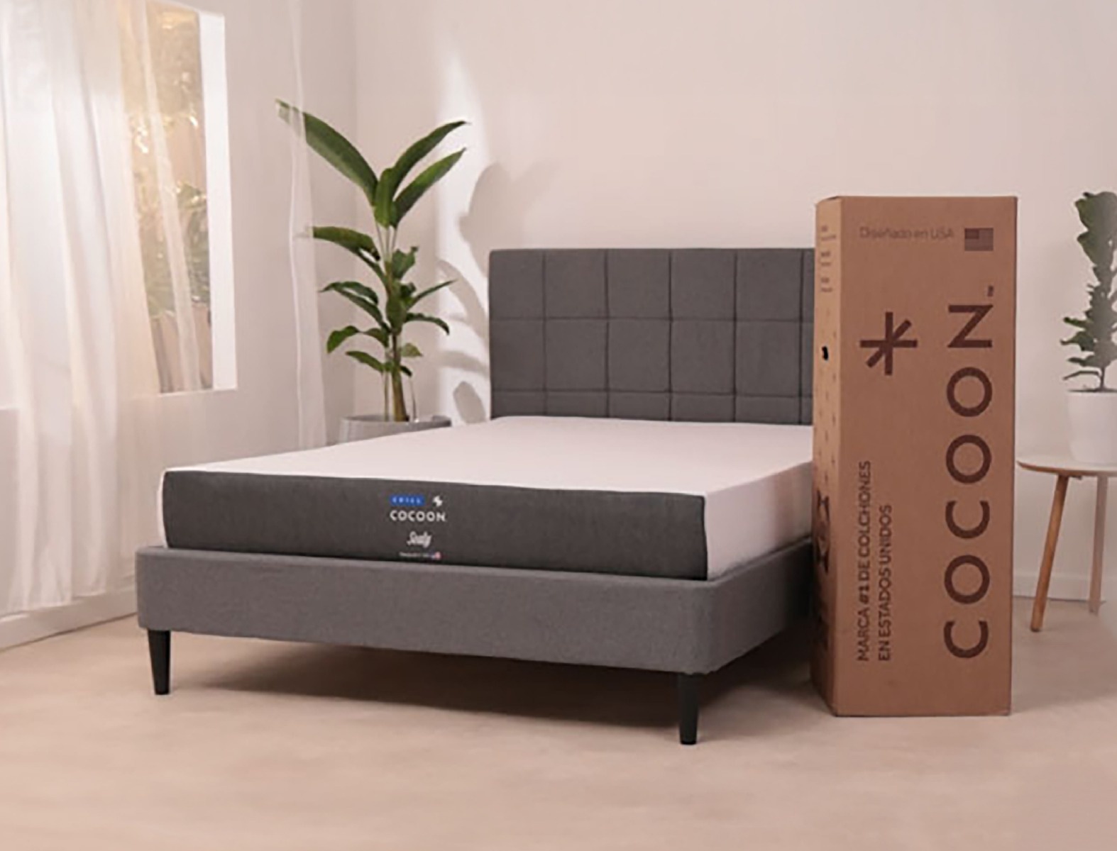Colchón en Caja Cocoon Chill - Modernidad y Facilidad en SommierCenter Colchón en Caja Cocoon Chill de 2 Plazas en SommierCenter - Fácil Transporte y Comodidad